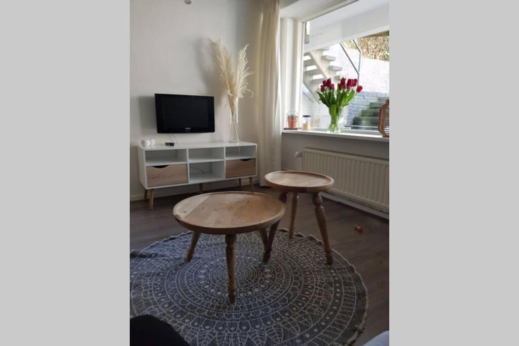 Schoon Sfeervol Souterrain Daire Katwijk aan Zee Dış mekan fotoğraf