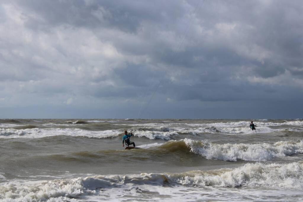 Schoon Sfeervol Souterrain Daire Katwijk aan Zee Dış mekan fotoğraf