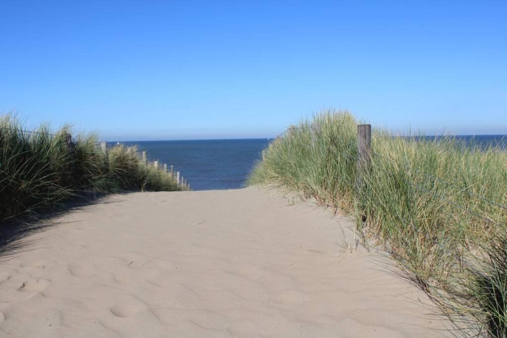 Schoon Sfeervol Souterrain Daire Katwijk aan Zee Dış mekan fotoğraf